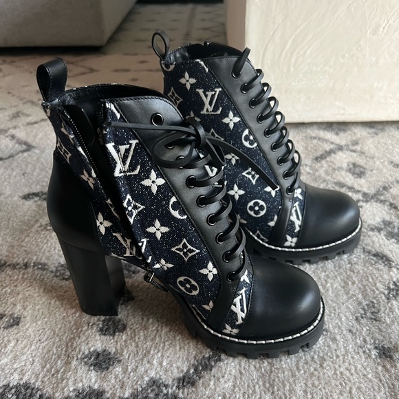 Louis Vuitton Star Trail Ankle Boots Navy - Picture 2 of 6